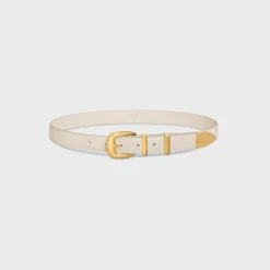 MEDIUM WESTERN BELT in Taurillon Leather