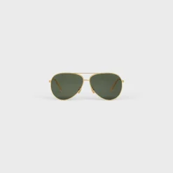 METAL FRAME 01 SUNGLASSES IN METAL WITH MINERAL GLASS LENSES