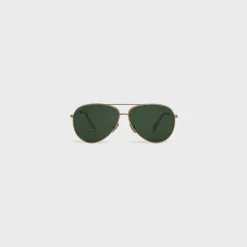 METAL FRAME 02 SUNGLASSES IN METAL WITH MINERAL GLASS LENSES
