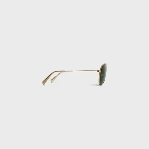METAL FRAME 02 SUNGLASSES IN METAL WITH MINERAL GLASS LENSES