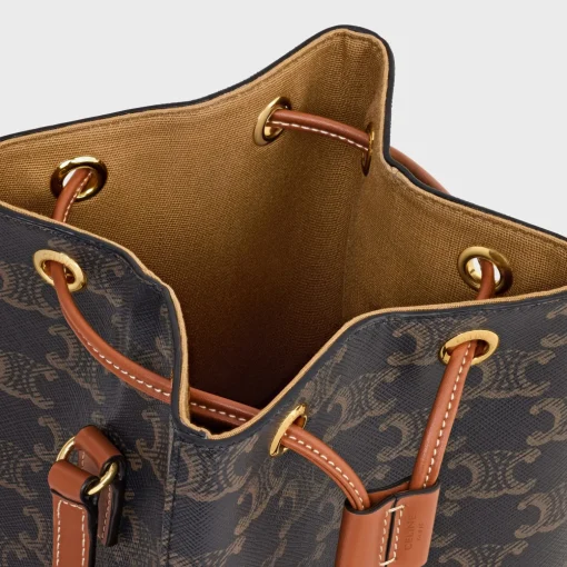 MICRO SAILOR in TRIOMPHE CANVAS AND CALFSKIN