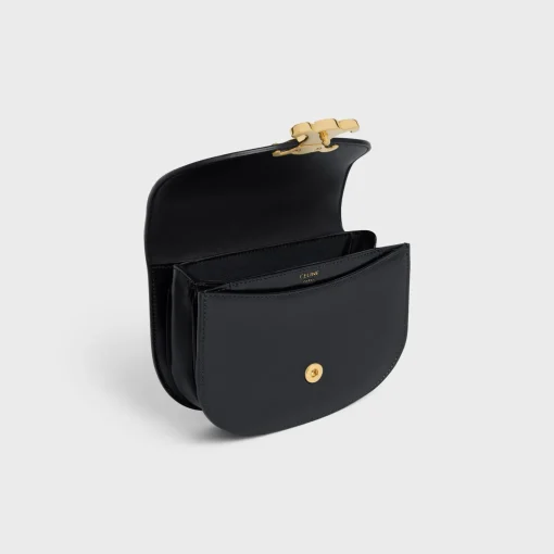 MINI BESACE CLEA in SHINY CALFSKIN
