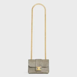 MINI CELINE VICTOIRE in GLITTER TEXTILE