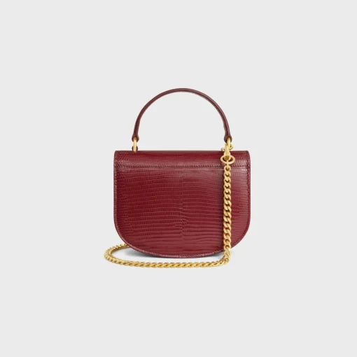 MINI CHAIN BESACE CLEA in LIZARD