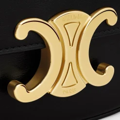 MINI CHAIN CLAUDE in Shiny calfskin