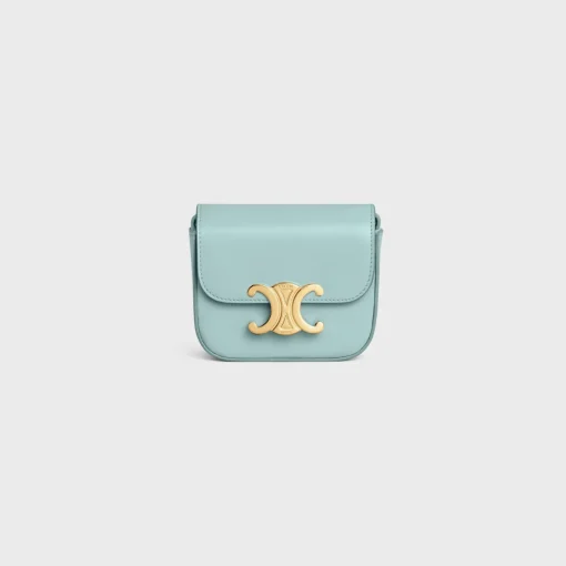 MINI CLAUDE in Shiny calfskin