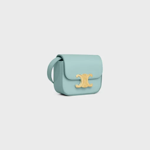 MINI CLAUDE in Shiny calfskin
