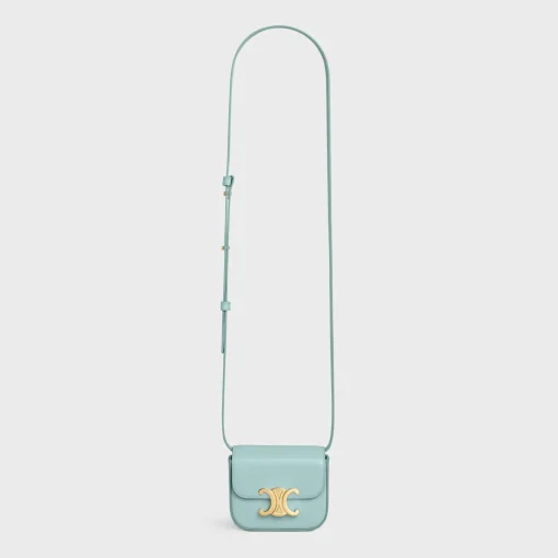 MINI CLAUDE in Shiny calfskin