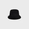 mini triomphe bucket hat in corduroy