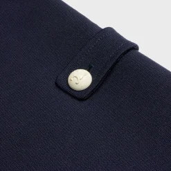 mini Triomphe dress in wool jersey