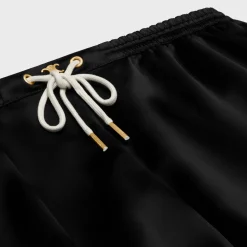mini Triomphe shorts in satin