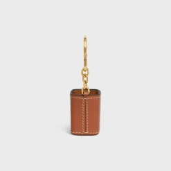 Miniature Perfume Holder Charm in Calfskin