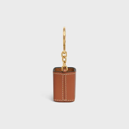 Miniature Perfume Holder Charm in Calfskin