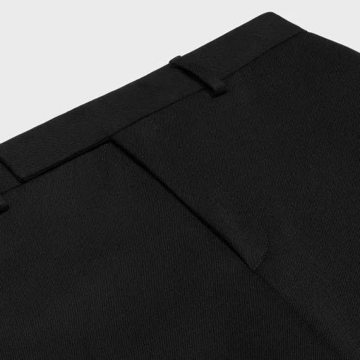 mods pants in diagonal wool