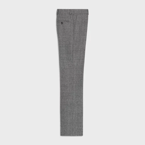 mods pants in prince of wales wool