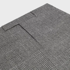 mods pants in prince of wales wool
