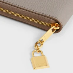 PADLOCK CHARM in Brass