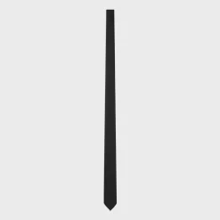 plain tie in silk satin