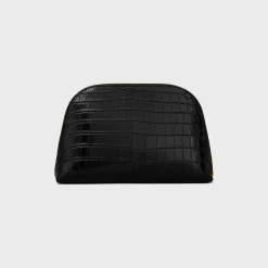 POUCH TRIOMPHE in NILOTICUS CROCODILE