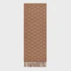 scarf in monogram cashmere