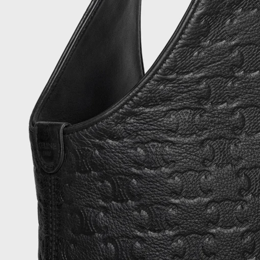 SHOPPER CABAS in CALFSKIN TRIOMPHE EMBOSSED