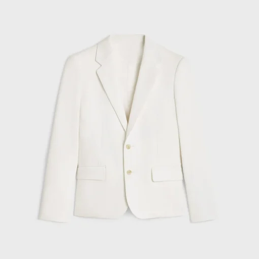 short jacket in ottoman cotton