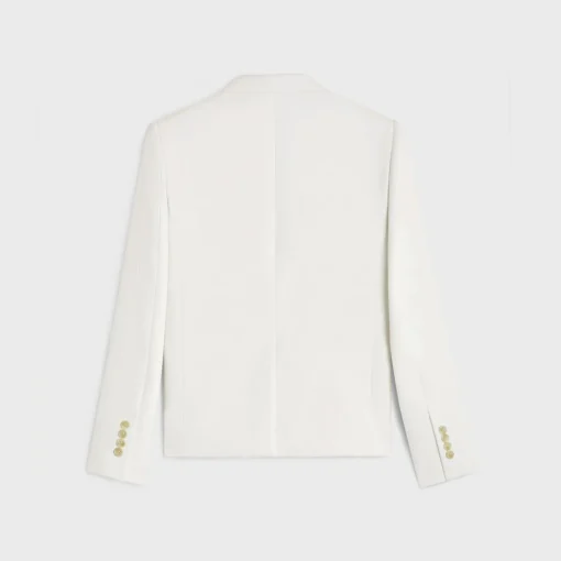 short jacket in ottoman cotton
