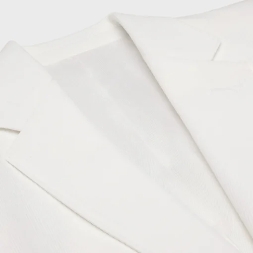 short jacket in ottoman cotton