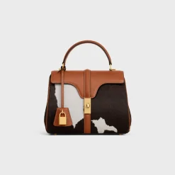 Small 16 Bag in PONY CALFSKIN WITH COW PRINT