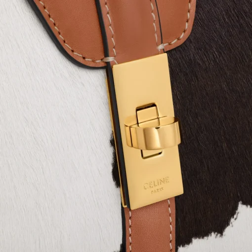 Small 16 Bag in PONY CALFSKIN WITH COW PRINT