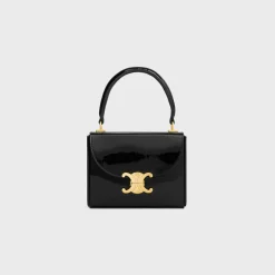 SMALL BOX BLANDINE in PATENT CALFSKIN