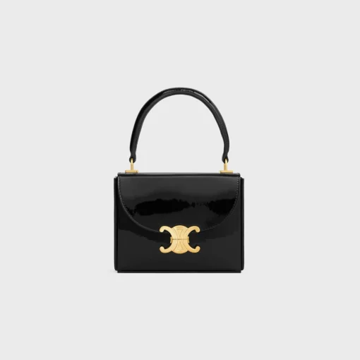SMALL BOX BLANDINE in PATENT CALFSKIN