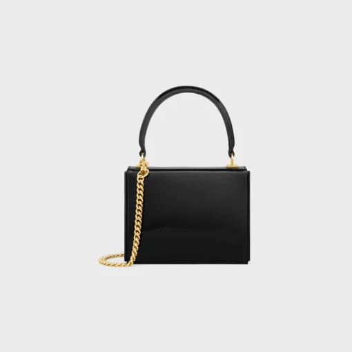 SMALL BOX BLANDINE in PATENT CALFSKIN