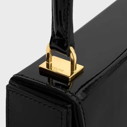 SMALL BOX BLANDINE in PATENT CALFSKIN