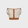 Small Bucket in Triomphe Canvas and calfskin