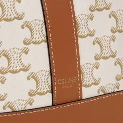 Small Bucket in Triomphe Canvas and calfskin