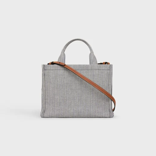 small cabas thais in STRIPED TEXTILE