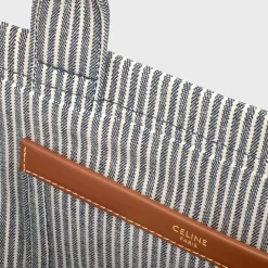 small cabas thais in STRIPED TEXTILE