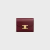 Small Flap Wallet TRIOMPHE in Shiny calfskin