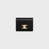 Small Flap Wallet TRIOMPHE in PATENT CALFSKIN
