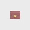 Small Flap Wallet TRIOMPHE in Shiny calfskin