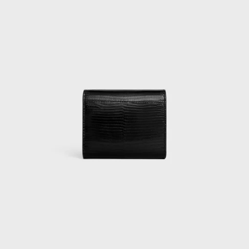 Small Flap Wallet TRIOMPHE in lizard