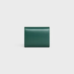 Small Flap Wallet TRIOMPHE in Shiny calfskin