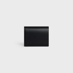 Small Flap Wallet TRIOMPHE in Shiny calfskin