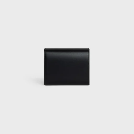 Small Flap Wallet TRIOMPHE in Shiny calfskin