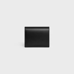 Small Flap Wallet TRIOMPHE in Shiny calfskin