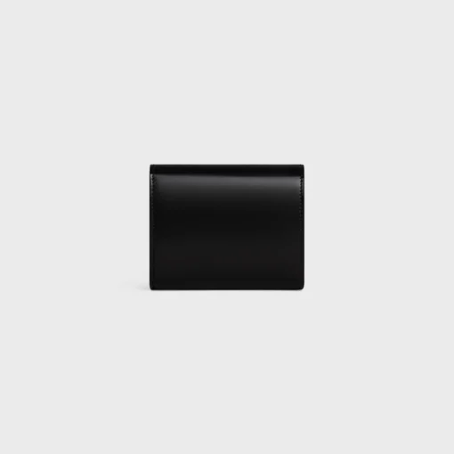 Small Flap Wallet TRIOMPHE in PATENT CALFSKIN