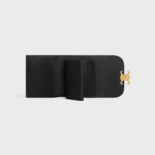 Small Flap Wallet TRIOMPHE in lizard