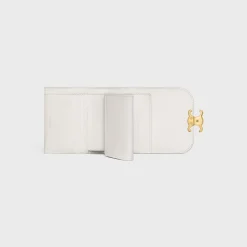 Small Flap Wallet TRIOMPHE in Shiny calfskin