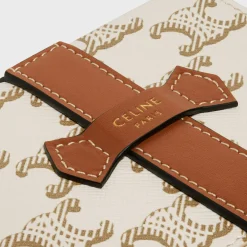 Small Jewels Case in Triomphe Canvas and Calfskin